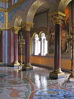 Throne Hall detail