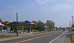 Central New Hampton, along Routes 6 and 17M