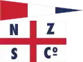 For ships powered by both sail and steam, a flag with an additional pennant was used.[81]