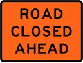 Road closed ahead