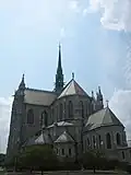 View of the cathedral from the north