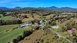 View of Newark, VT, from the southeast