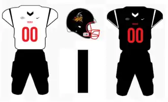 Newcastle Vikings uniforms