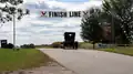 Model A Ford at the finish line (2009)