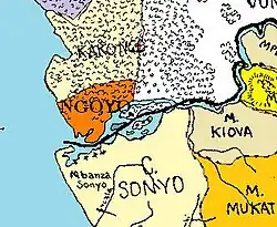 Location of Ngoyo