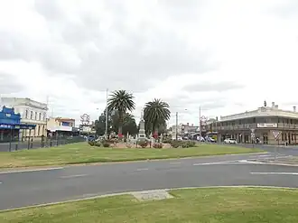 Main street of Nhill, December 2022