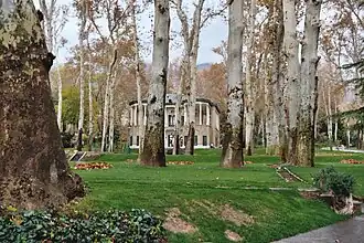 Area in front of the Ahmad Shahi Pavilion