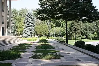 Area in front of the Niavaran Mansion