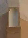 Niche of St Paul (statue removed)