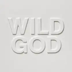 The album title embossed on a white background