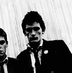 Sheppard with the Cortinas in 1977