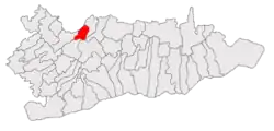 Location in Călărași County