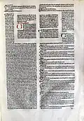 Pope Clement V's Constitutiones Clementis papae V, Nicolas Jenson, Venice, 1479
