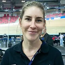 Para cyclist Nicole Murray at 2022 Para Cycling Track World Championships