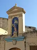 Niche of the Madonna of Mount Carmel