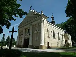 Saint Bartholomew church in Niedrzwica Kościelna