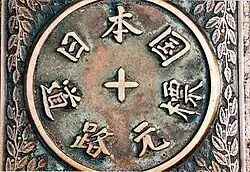 Image 43This marker in Nihonbashi is the place from which distances along highways are reckoned. (from Transport in Greater Tokyo)