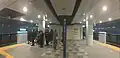 Tozai Line platforms, February 2020