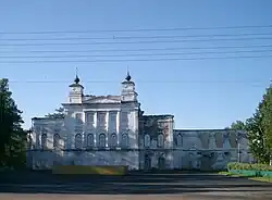 The Presentation Cathedral (1780-1833) in Nikolsk after the 2005 fire