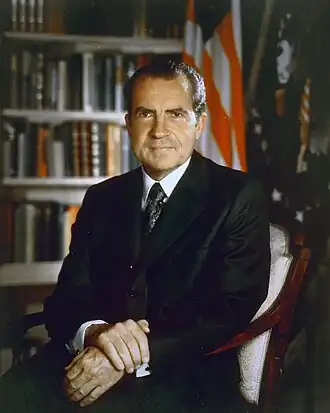 37th President of the United States Richard Nixon (J.D. 1937)[381][382]