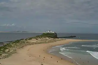 Nobbys Head shown from Fort ScratchleyNote1