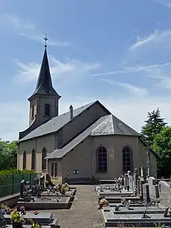 Saint-Èvre Church today.