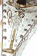 Fresco: Judas's death by suicide