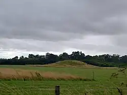 Round barrow on Normanton Down