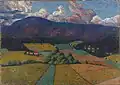 Norwegian Landscape, 1909, oil on canvas, Art Museum of Estonia