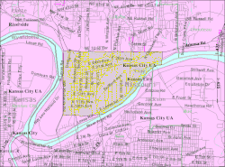 U.S. Census map