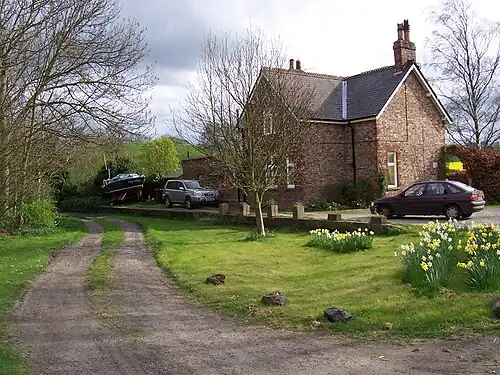 North Grimston station in April 2007