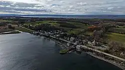 North Hero, VT, from the northeast
