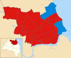 2019 results map