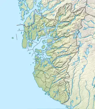 Limavatnet is located in Rogaland