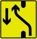 Changed driving pattern