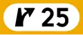 Intersection number (general roads with a single lane)