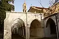 Entrance to the old Sourp Asdvadzadzin cathedral in North Nicosia