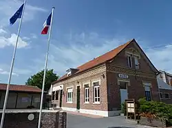 The town hall of Nouvelle-Église