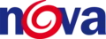 TV Nova's second logo, used from 1996-2004.