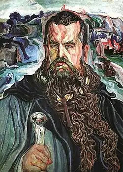 Portrait of Sheptytsky by Oleksa Novakivskyi