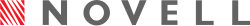 Novell's so-called "shark's teeth" logo, used from the late 1980s to 1996[24]