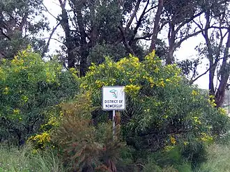 Nowergup locality sign