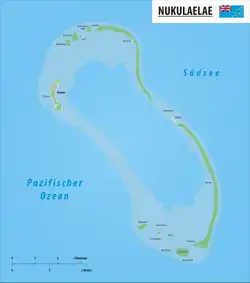 Map of the atoll