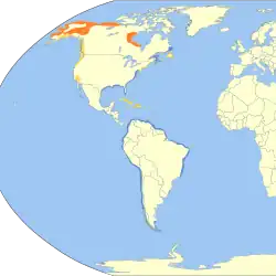 Map of range