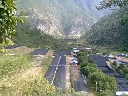 Hazelnut nursery in Lingmethang.