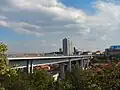 View from the north