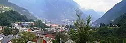 View of the town