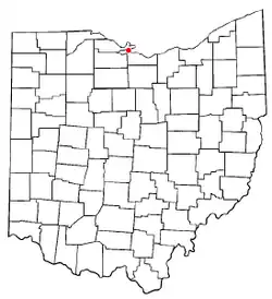 Location of Bay View, Ohio