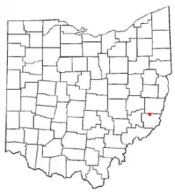 Location of Jerusalem, Ohio
