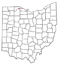 Location of Walbridge, Ohio